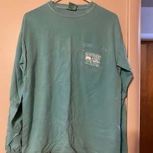 Long sleeve comfort colors tee